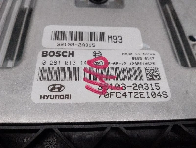 391032A315 centralina motore per HYUNDAI MATRIX (FC) 1.5 CRDI CAT 2001 5005397 - Immagine 4 di 4