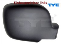 TYC 328-0114-2 Abdeckung FüR AußEnspiegel Links FüR Renault