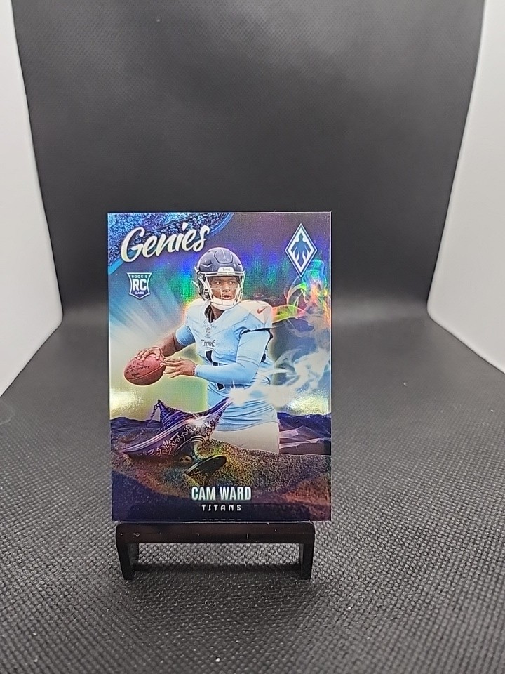 Cam Ward 2025 Phoenix Genies Case Hit Rookie Titans (CBR)