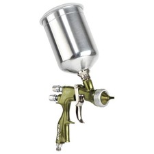 BINKS 2466-14HV-32SG HVLP Spray Gun,Medium,Gravity,30 oz. 32KL78