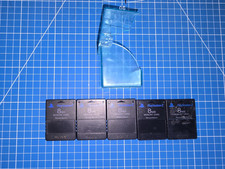 Sony PlayStation 2 MagicGate 8MB Memory Card lot of 5 Case 5PS2Lot 