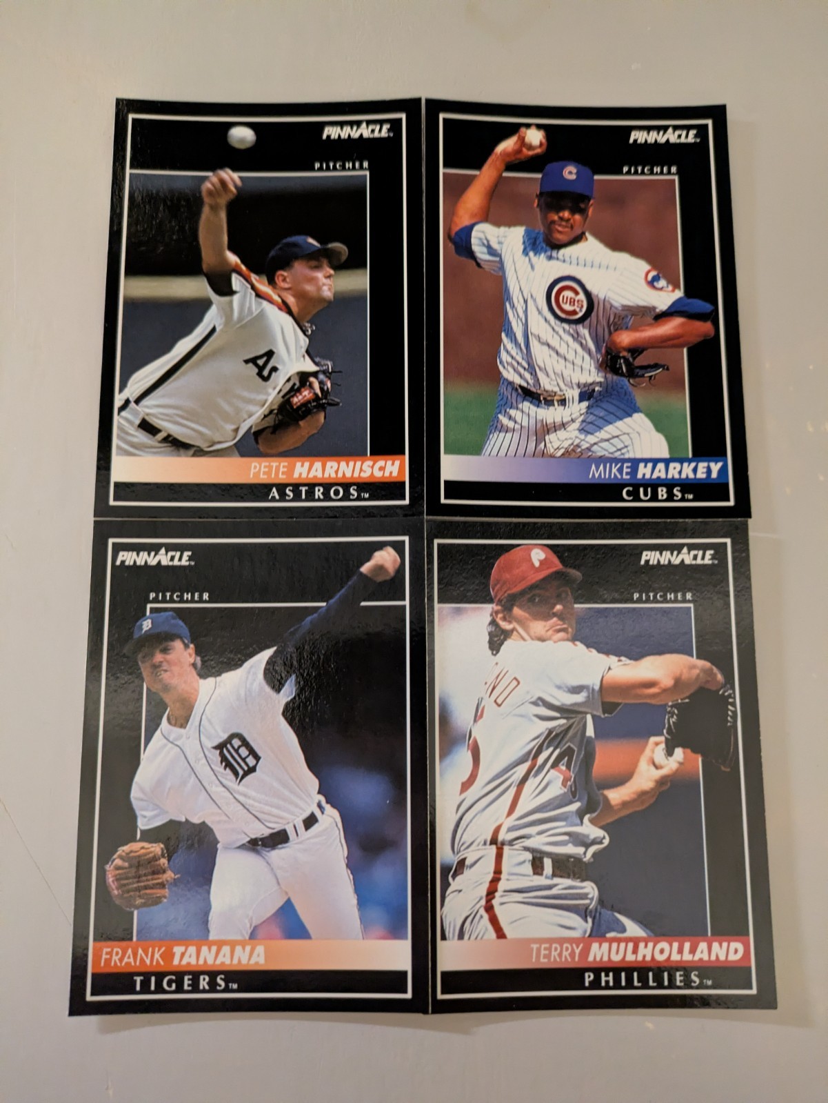 1992 Pinnacle Baseball Cards #1-200 Choose Your Cards