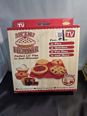 My Lil Pie Maker, As Seen on TV for Quiche, Pot Pies, Cheesecake, and More!