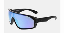 HURLEY Scar Polarized Shield Sunglasses - HSMK 1017PS Black New