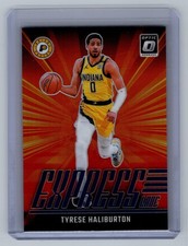 2024-25 Panini Donruss Optic Tyrese Haliburton #25 Express Lane Purple Pacers