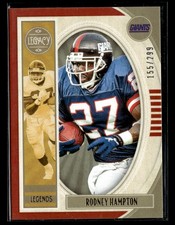 2019 Panini Legacy Rodney Hampton #134 Red