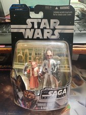 Hasbro Star Wars 2006 NABRUN LEIDS & KABE Saga Collection 072 Cantina Haslab MOC