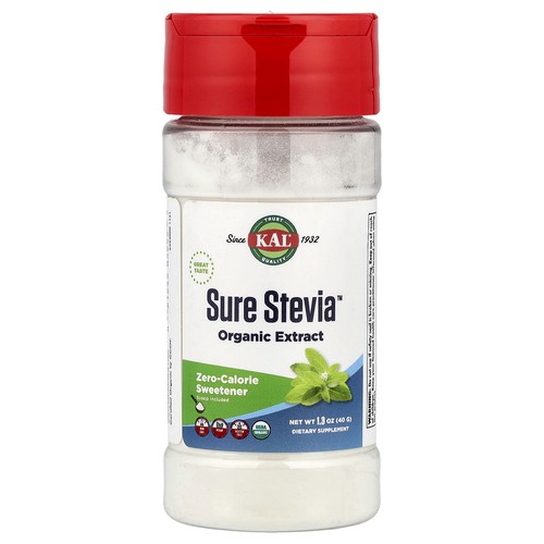 KAL Pure Stevia Organic Extract 1 3 oz 38 g Organic