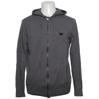 Threadbare, Kapuzenpullover, Größe: S, Grau, Baumwolle, Einfarbig #0Hm