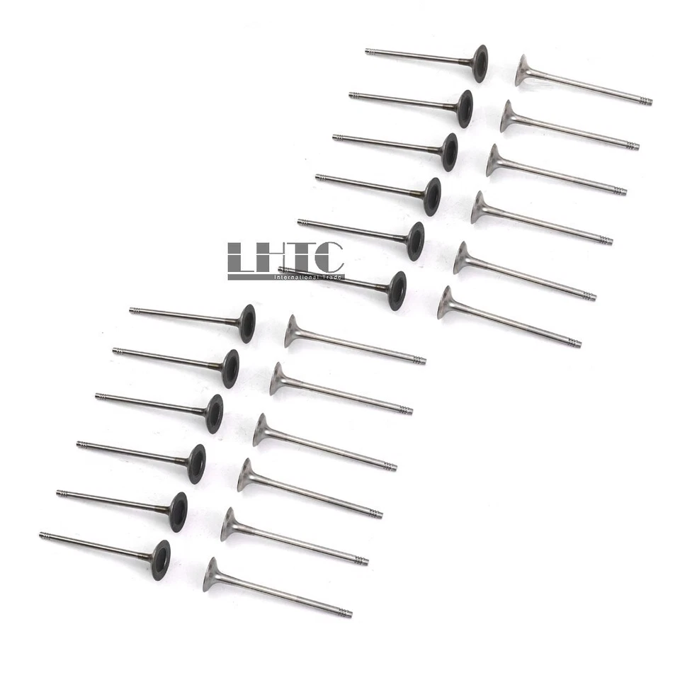 Intake & Exhaust Valves For BMW 135i 335i 535i Z4 E90 E92 E88 E60 E71 N54 3.0 - Image 4 of 4