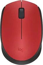 Logitech M170 Wireless Mouse - Red