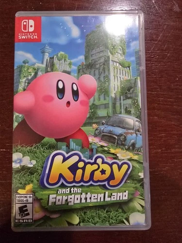 Kirby and the Forgotten Land Nintendo Switch CIB Tested Working