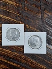 2-1964 Silver Kennedy Half Dollars  Fine Cond.