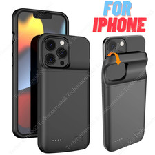 Battery Charger Case Power Bank Charging Cover For iPhone 17 16 15 14 13 12 11 X