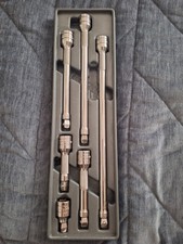 6pcs Snap On Wooble Plus Extention Set 3/8 Drive Socket Set