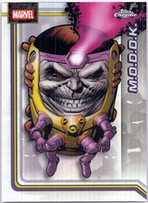 2026 Topps Chrome Marvel Comics #73 M.O.D.O.K. Refractor