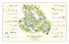 Augusta Chart — Course Plan (Map) Limited Edition Print of 250 Prints