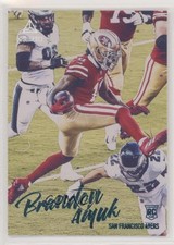 2020 Panini Chronicles Luminance Update Rookies Teal Brandon Aiyuk #219 06y2