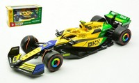 Burago 1/43 F1 Mclaren MCL38 4 Monaco Gp 2024 Norris Statisches Modell Diecast