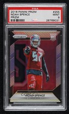 2016 Panini Prizm Rookie Silver Prizm Noah Spence #255 PSA 9 MINT 1c7
