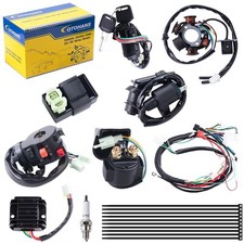 Complete Wiring Harness kit Electrics Wire Loom Assembly with Full Copper Wire