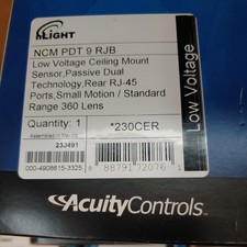 Acuity Controls nLight NCM PDT 9 AR RJB Ceili...