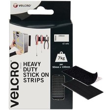 VELCROÂ® Brand | Heavy Duty Stick On Strips | Industrial Strength Double Side...