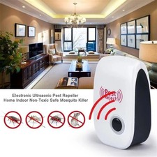 Ultrasonic Pest Repeller UK Plug Electronic Rat Mouse Spider Insect Repellent