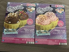 Easy Bake Freezy Bake Strawberry And Chocolate Ice Cream Refill Mixes Lot