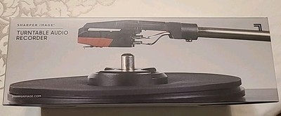 Sharper Image Turntable Audio Recorder, Turntable to MP3 converter.