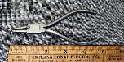 Vintage DUREX  Round Nose  pliers  Wire Working Forming Pliers