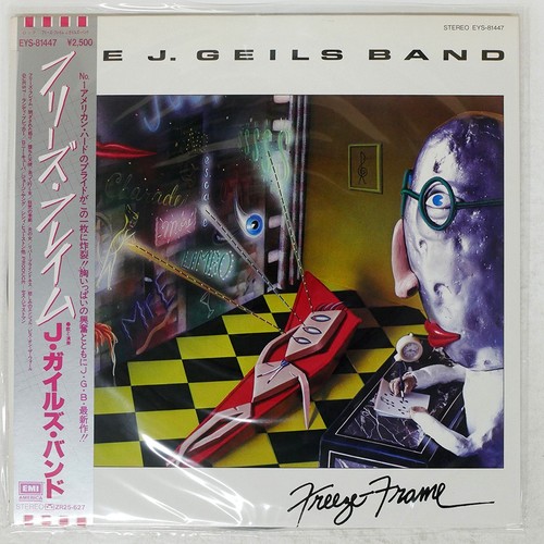 J. GEILS BAND FREEZE FRAME EMI EYS81447 Japan OBI VINYL LP