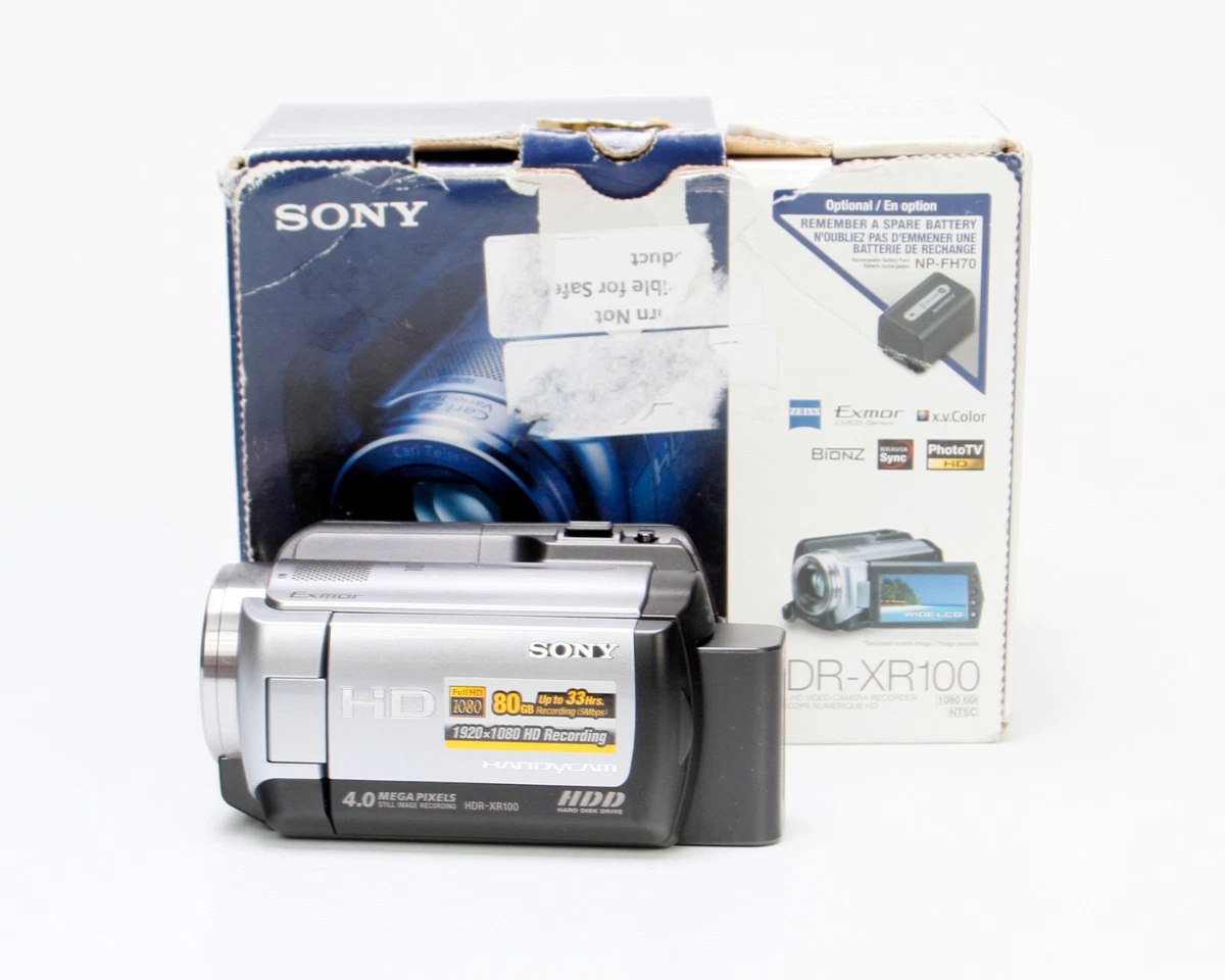 SONY Handycam フルHD 60GB HDD Sony Handycam Hard Disk Drive (HDD) Camcorders for sale - eBay