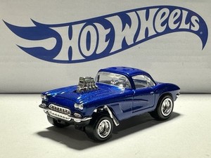 Hot Wheels Corvette Gasser 1962 - Échelle 1/64 - Mainline 2022 #7/10 - Neuf