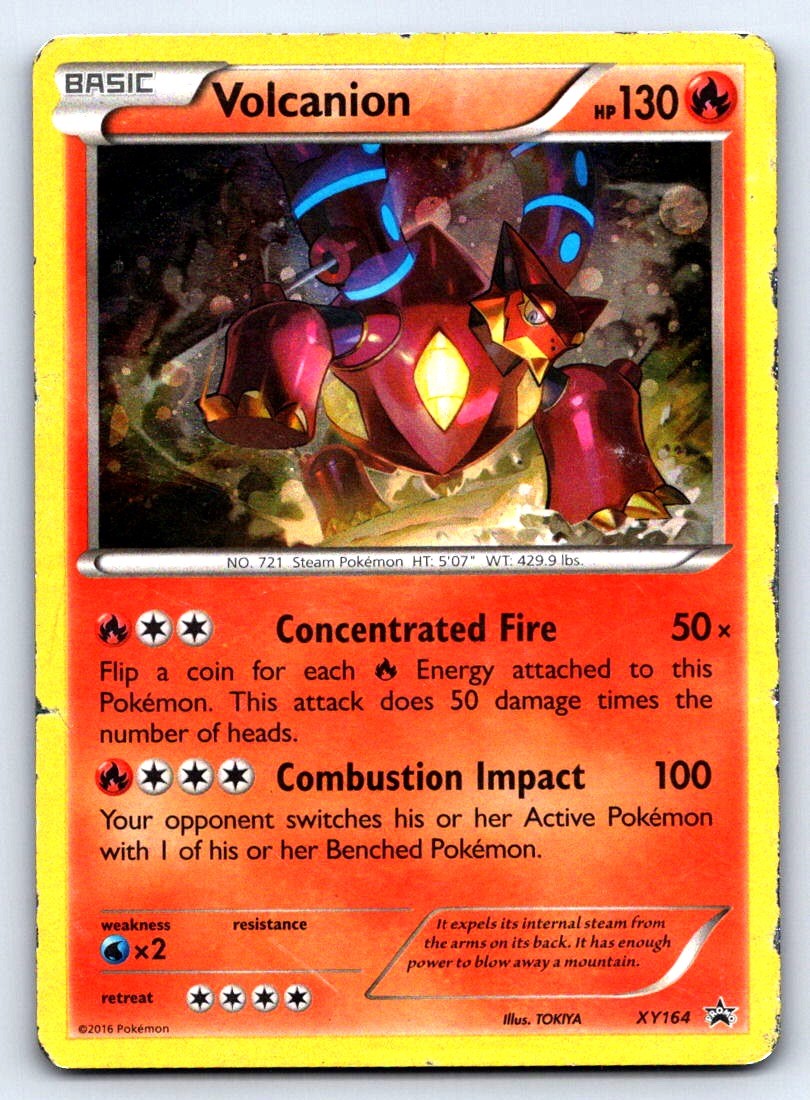 Volcanion Holo Promo XY Promos XY164 LP
