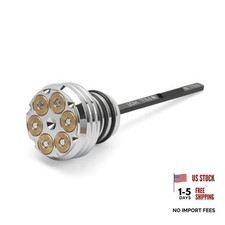 Oil Dipstick Motorcycle Oil Tank Dipstick for Harley 2000-2017 Softail Chrome