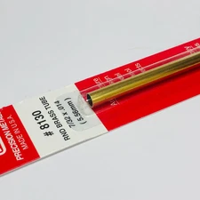 K&S 8130 Round Brass Tube 7/32" OD x 12"