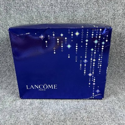 Vintage Lancôme Holiday Beauty Box Blue Edition Gift Set 2017 Trésor Perfume Mak