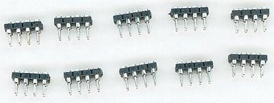 NCE NMRA 8 Pin Plugs Pkg(10) - Model Railroad Electrical Accessory - #211