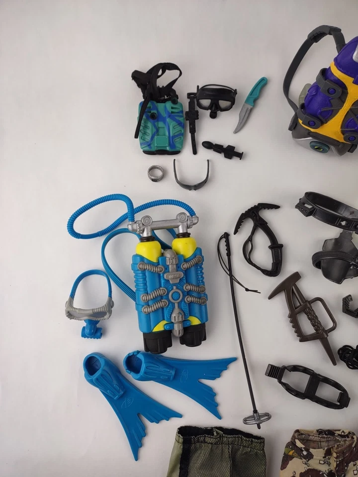 De Colección Figuras de Acción y Accesorios Max Acero 12" Lote Ropa Gadgets Zapatos Armas Foto 4 de 4