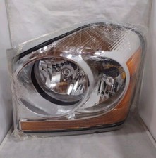 Headlight Turn Assembly 2004-2005 Dodge Durango Left Chrome Housing With Bulbs Headlight Turn Assembly 2004-2005 Dodge Durango Left Chrome Housing With Bulbs