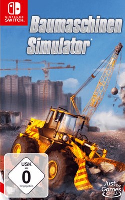 Nintendo SWITCH Spiel Baumaschinen Simulator Constructor Machines Simulation Bau