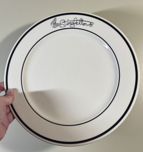 Vtg 1980s STRINGFELLOWS London Gentlemens Club Homer Laughlin Dinner Plate 10.5” - Picture 9 of 12