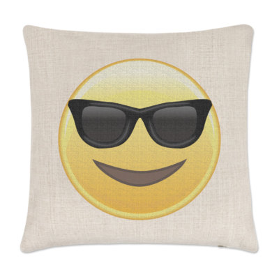 smiley cojin de emoji