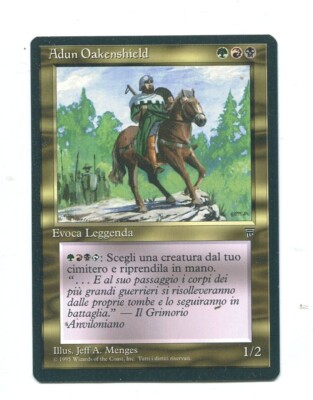 MAGIC ADUN OAKENSHIELD MTG ITA LEGENDS LEGENDS - MAX