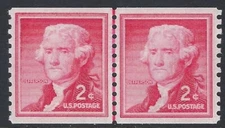 US Scott # 1055b Line Pair - Mint NH - PSE Graded XF / Superb 95        (P24-27)