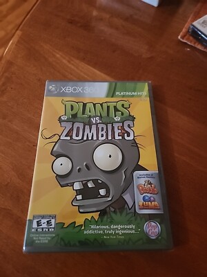 Plants vs. Zombies (Microsoft Xbox 360, 2010) BRAND NEW AND SEALED