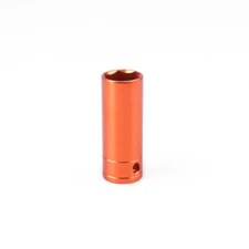 Aluminum Orange Wheel Socket Key Tool For Wheel Lug Nuts Hex 19mm 3/4"