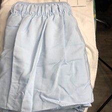 Bed Skirt Size Twin/Full Wrap Around dust ruffle Adjustable Light Blue Brand New