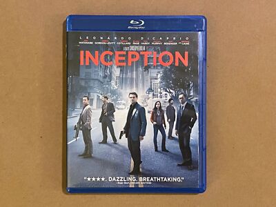 Inception 2 Disc Blu ray (2010 Warner Bros, Region A)   Nolan Sci Fi Thriller